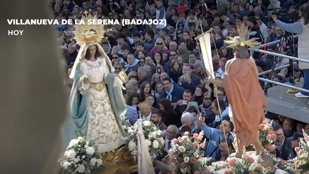 Villanueva de la Serena vive ‘La Carrerita’ en su tradicional Domingo de Resurrección