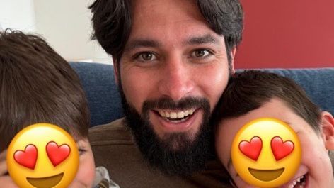 Jota Peleteiro se reencuentra con sus hijos en común con Jessica Bueno