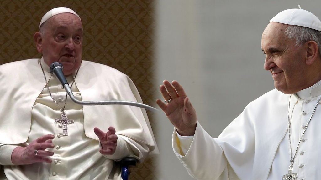 El aspecto físico del papa Francisco ha ido desmejorándose por las enfermedades hasta su fallecimiento.