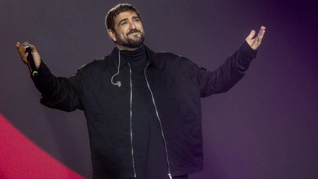 El cantante Antonio Orozco, en concierto