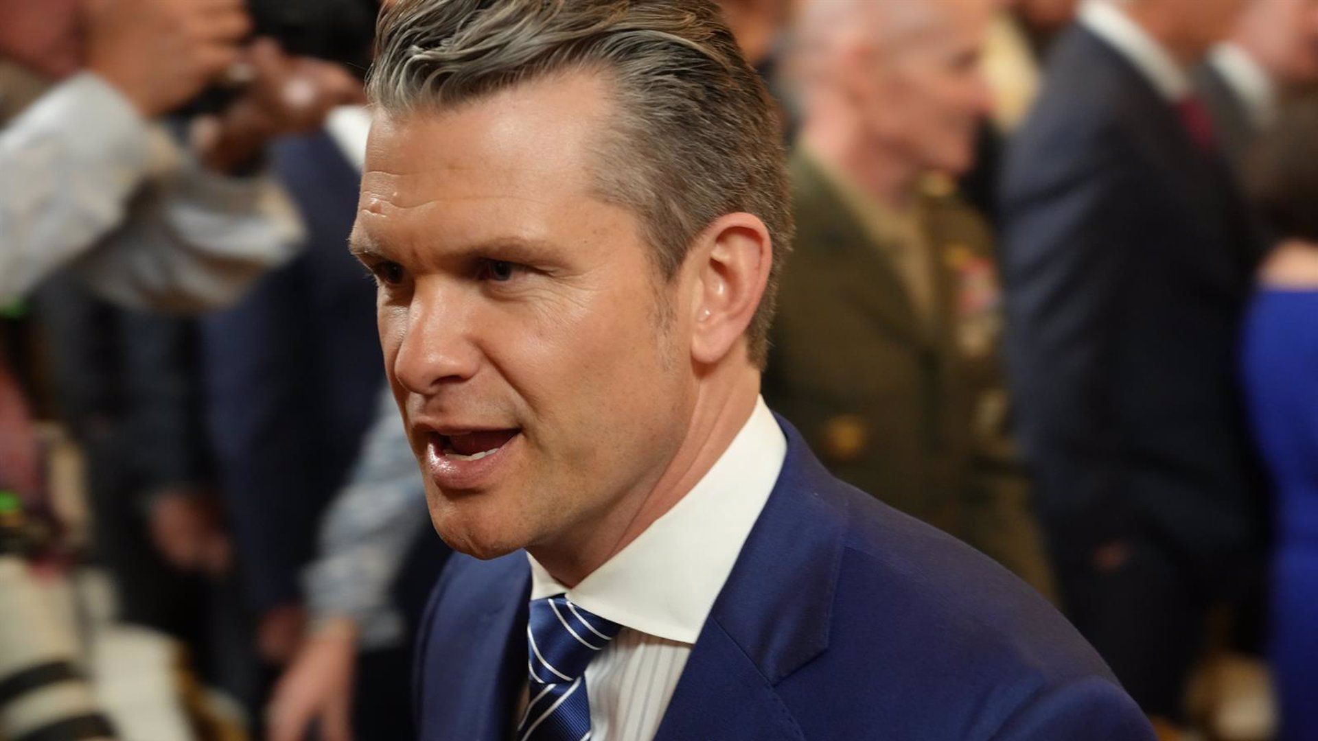 El secretario de Defensa de Estados Unidos, Pete Hegseth.