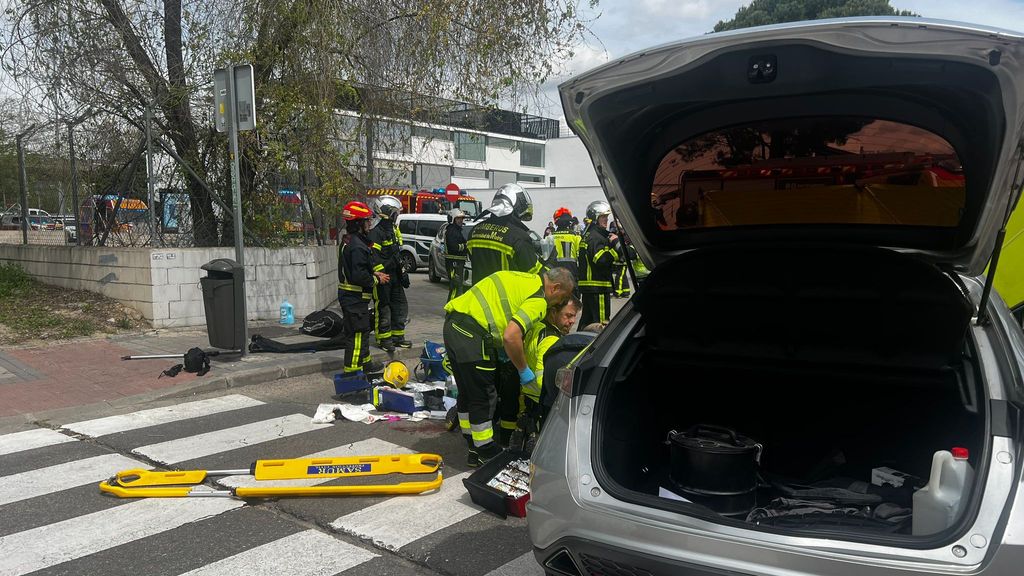 Una madre de 25 años y su bebé, atropelladas en Marid