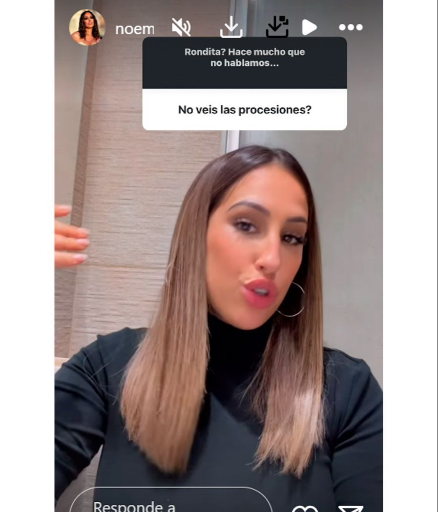 La explicación de Noemí Salazar de por qué nunca ve procesiones