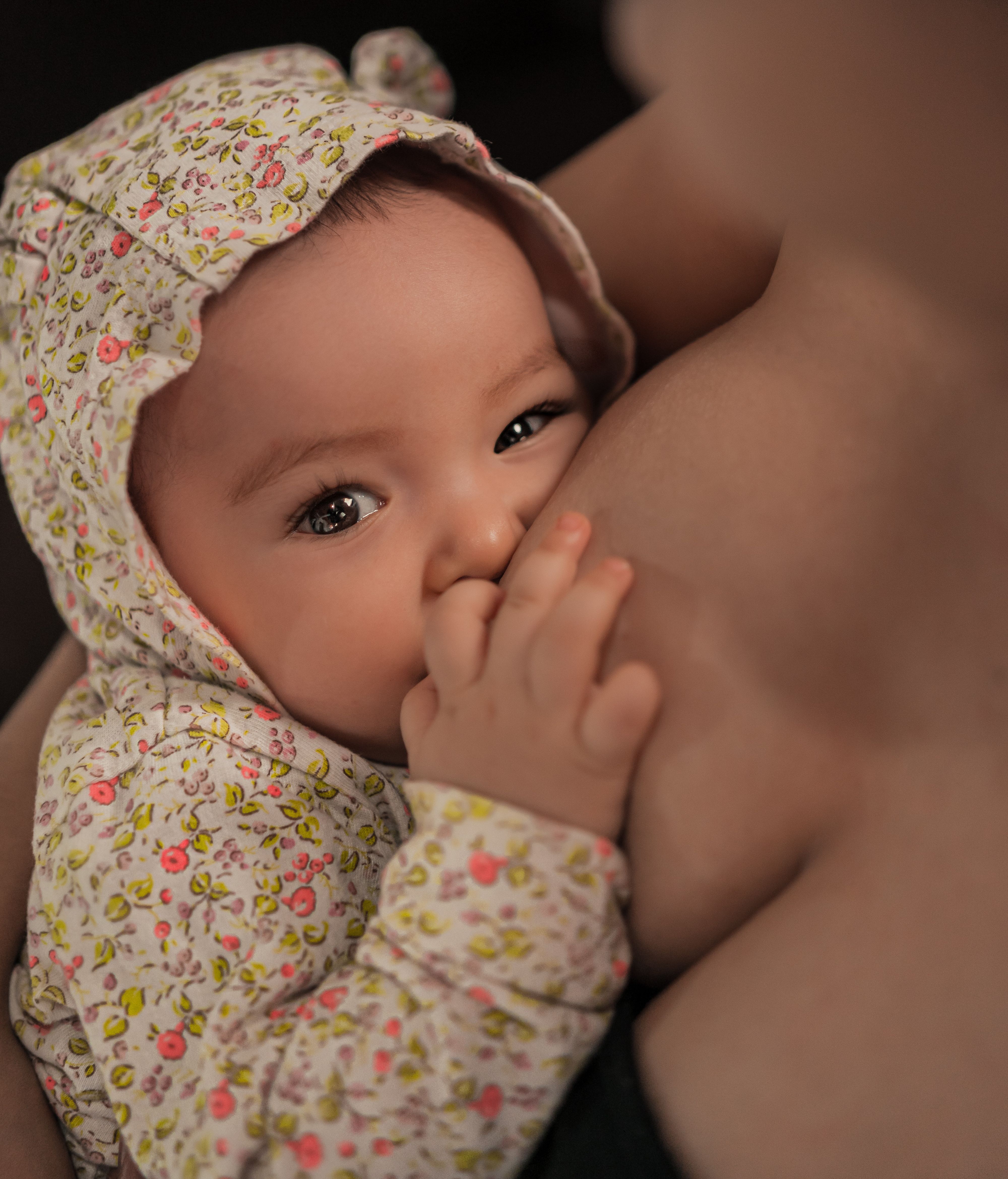 La leche materna es rica en melatonina y triptófano. FUENTE: Pexels