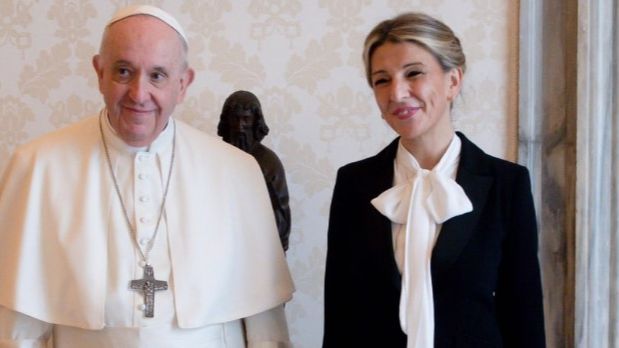 Los políticos españoles y el papa Francisco: de las críticas de Vox a la cercanía de Yolanda Díaz