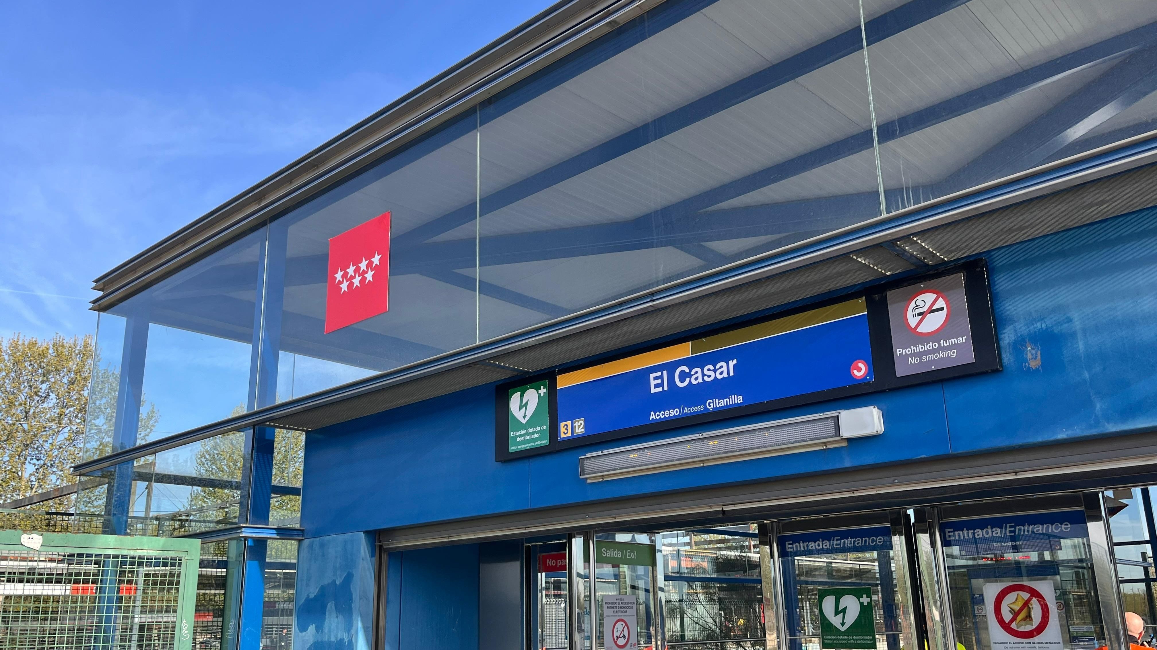 La nueva parada de El Casar del Metro de Madrid funciona desde este lunes