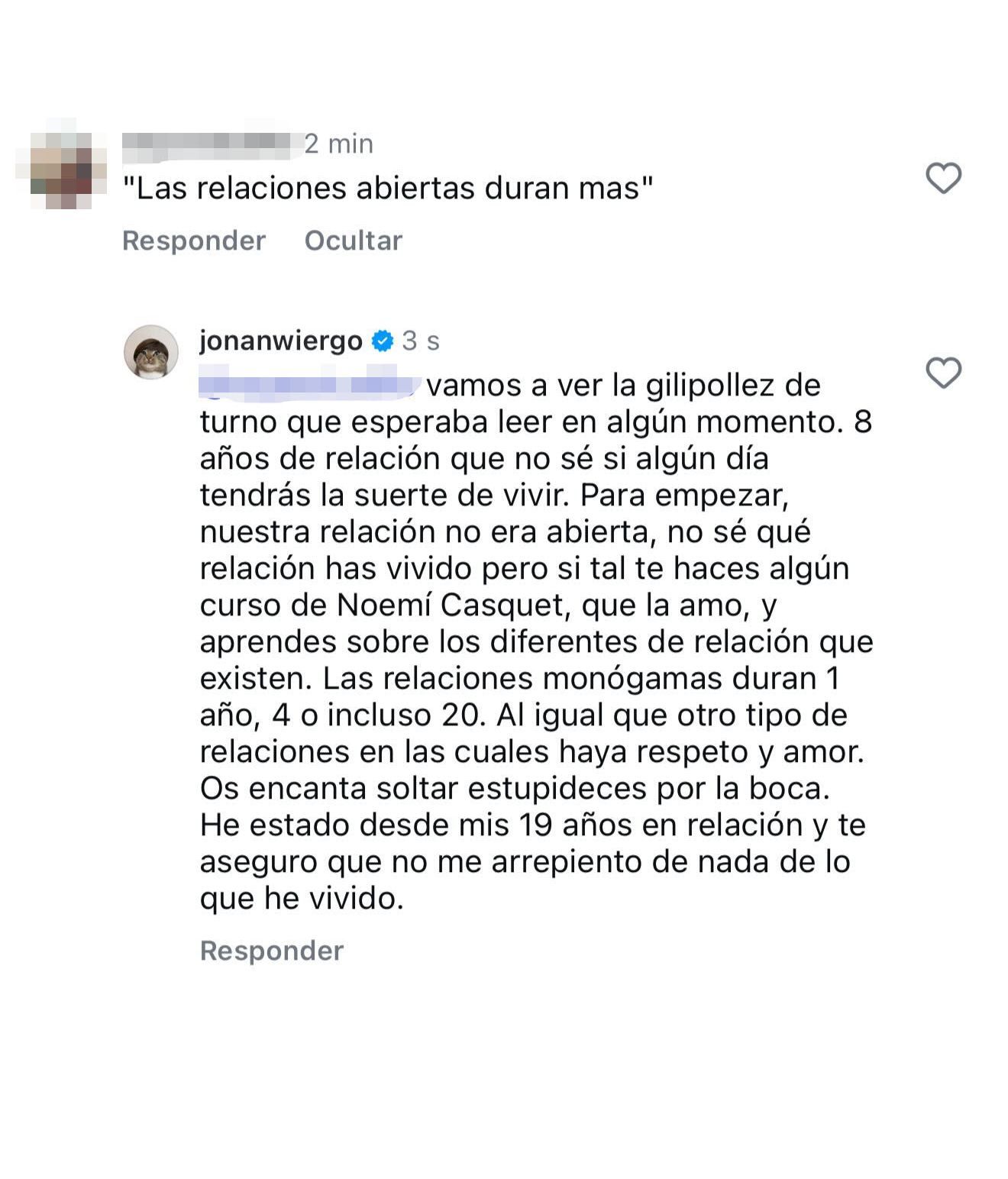 La respuesta de Jonan Wiergo a las críticas