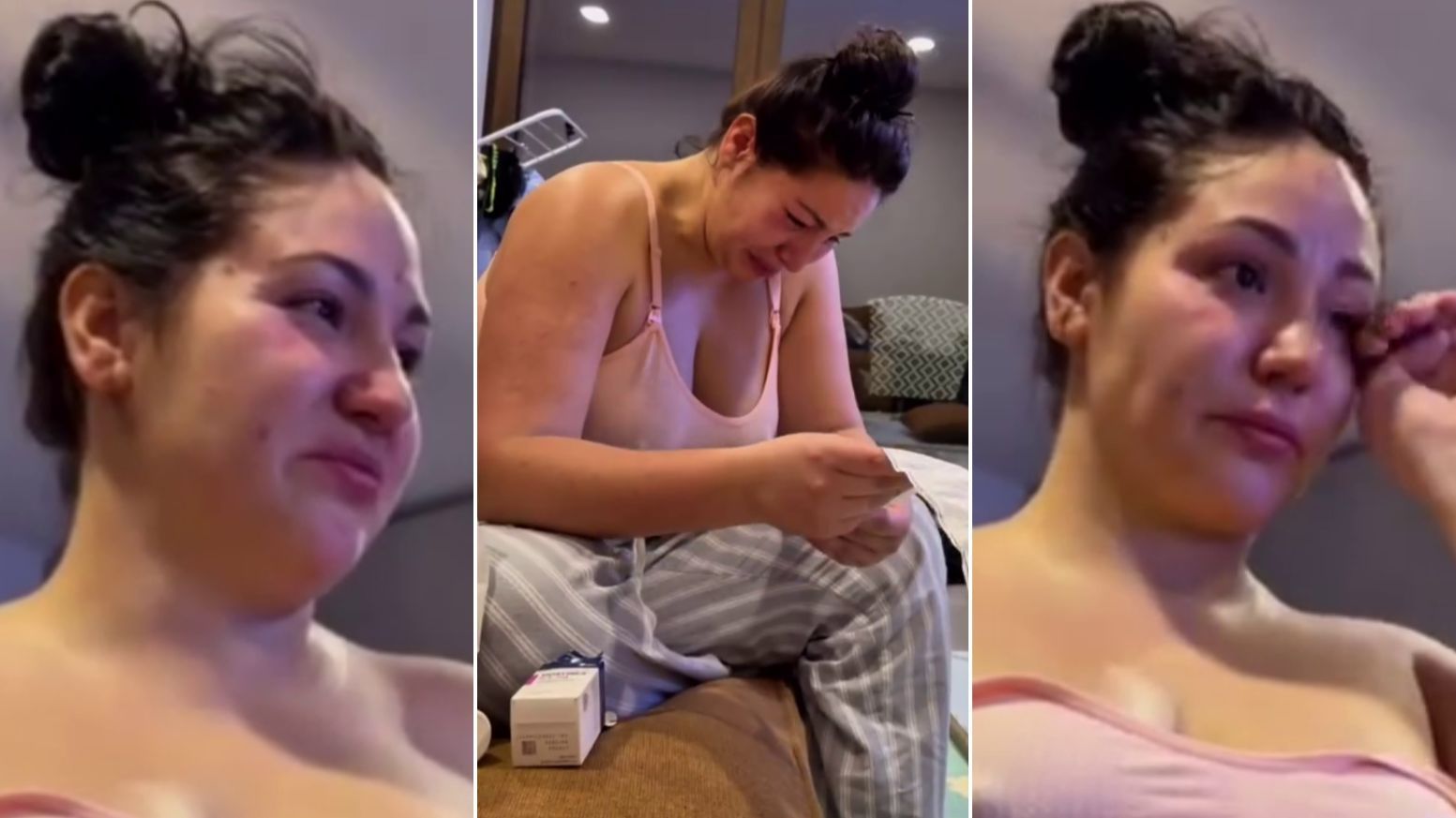 Patricia Steisy rompe a llorar por su hija