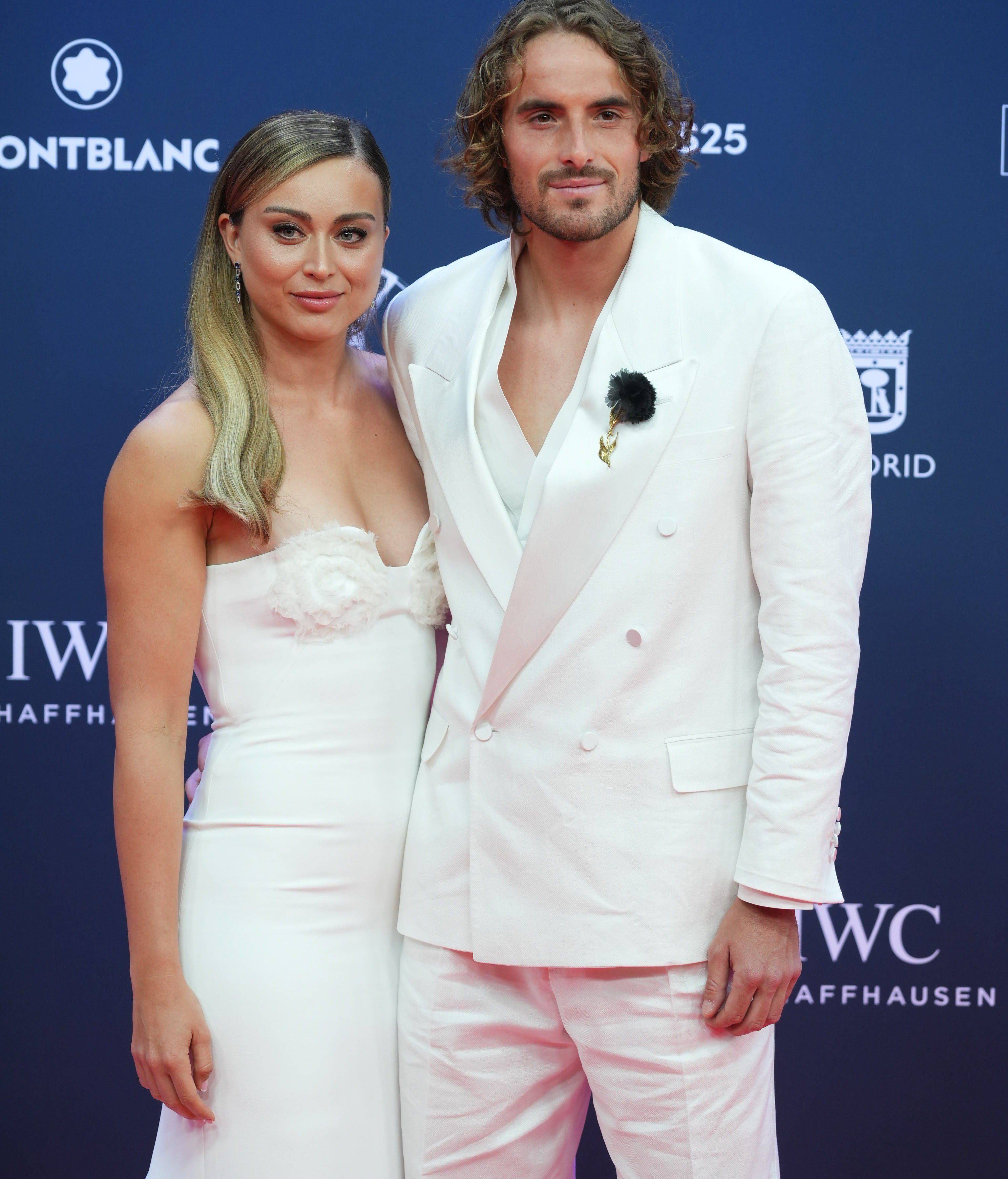 Paula Badosa y Stefanos Tsitsipas