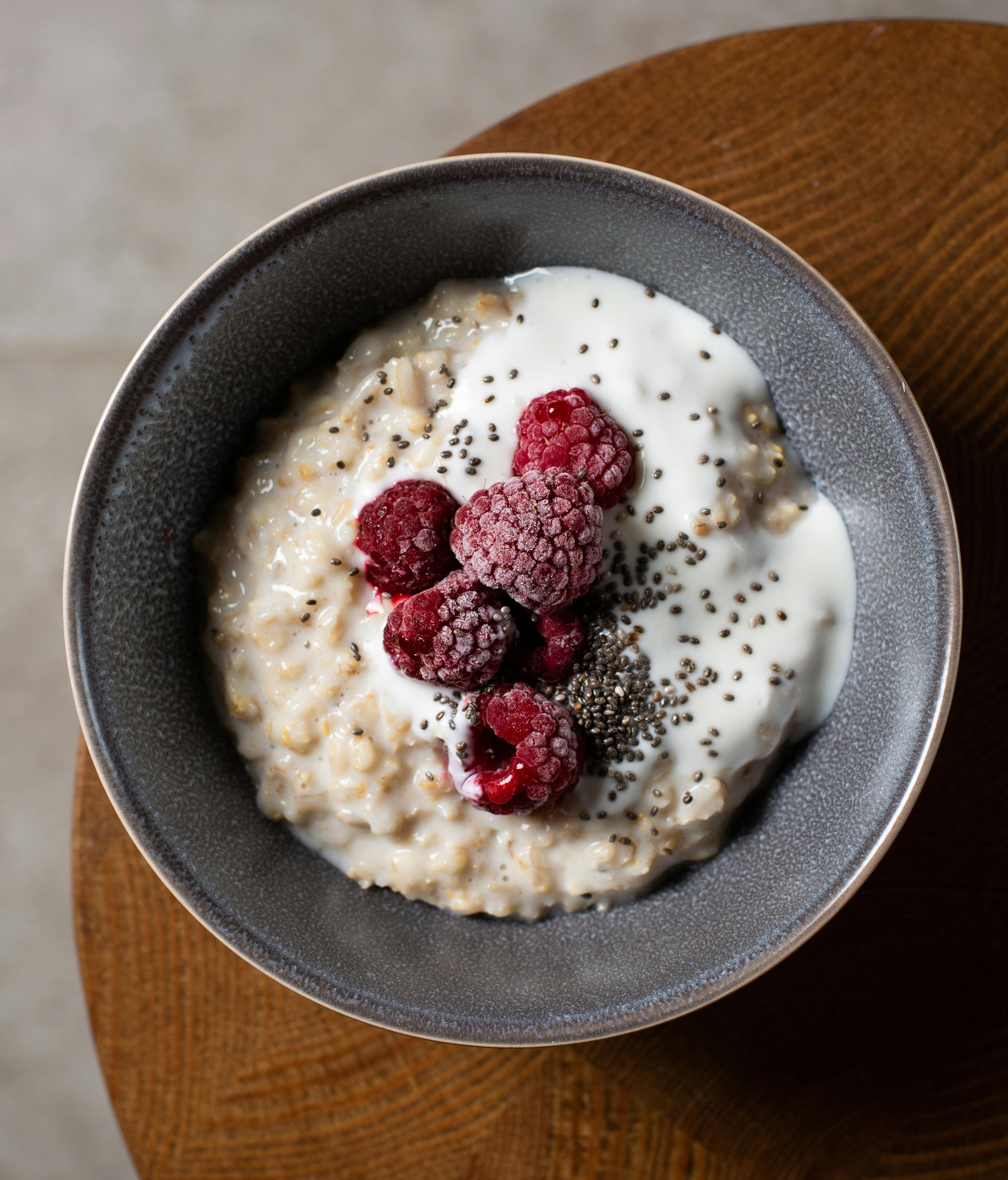Porridge de avena. FUENTE: Pexels
