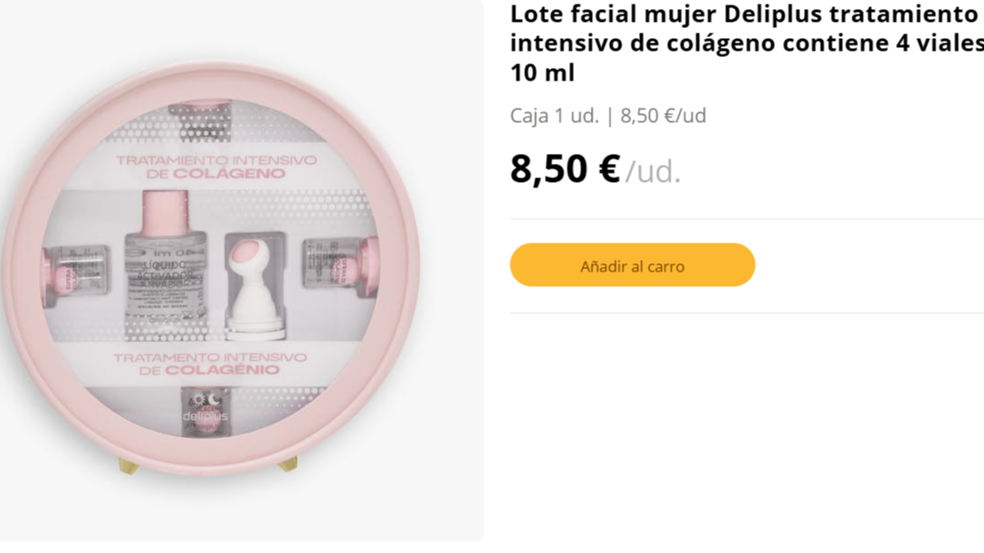 Producto en la tienda online de Mercadona