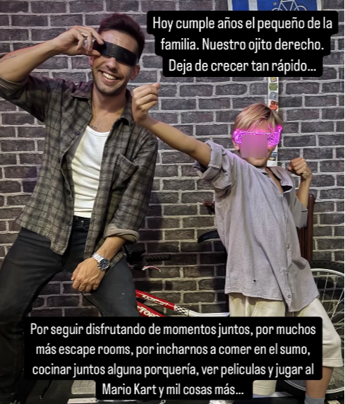 Christian Casas, a su hermano Daniel