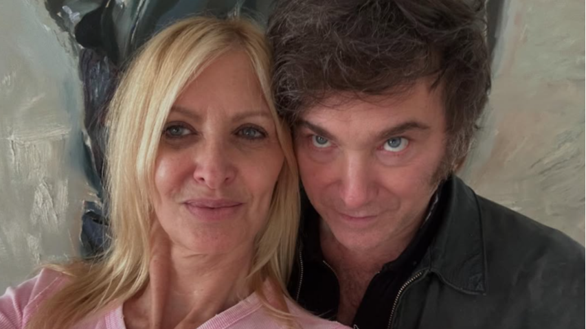 Javier Milei y Amalia Yuyito