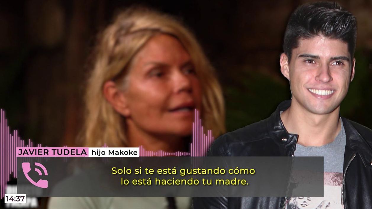 El hijo de Makoke se enfrenta a las críticas por no apoyarla: "¿Quién dice eso?"