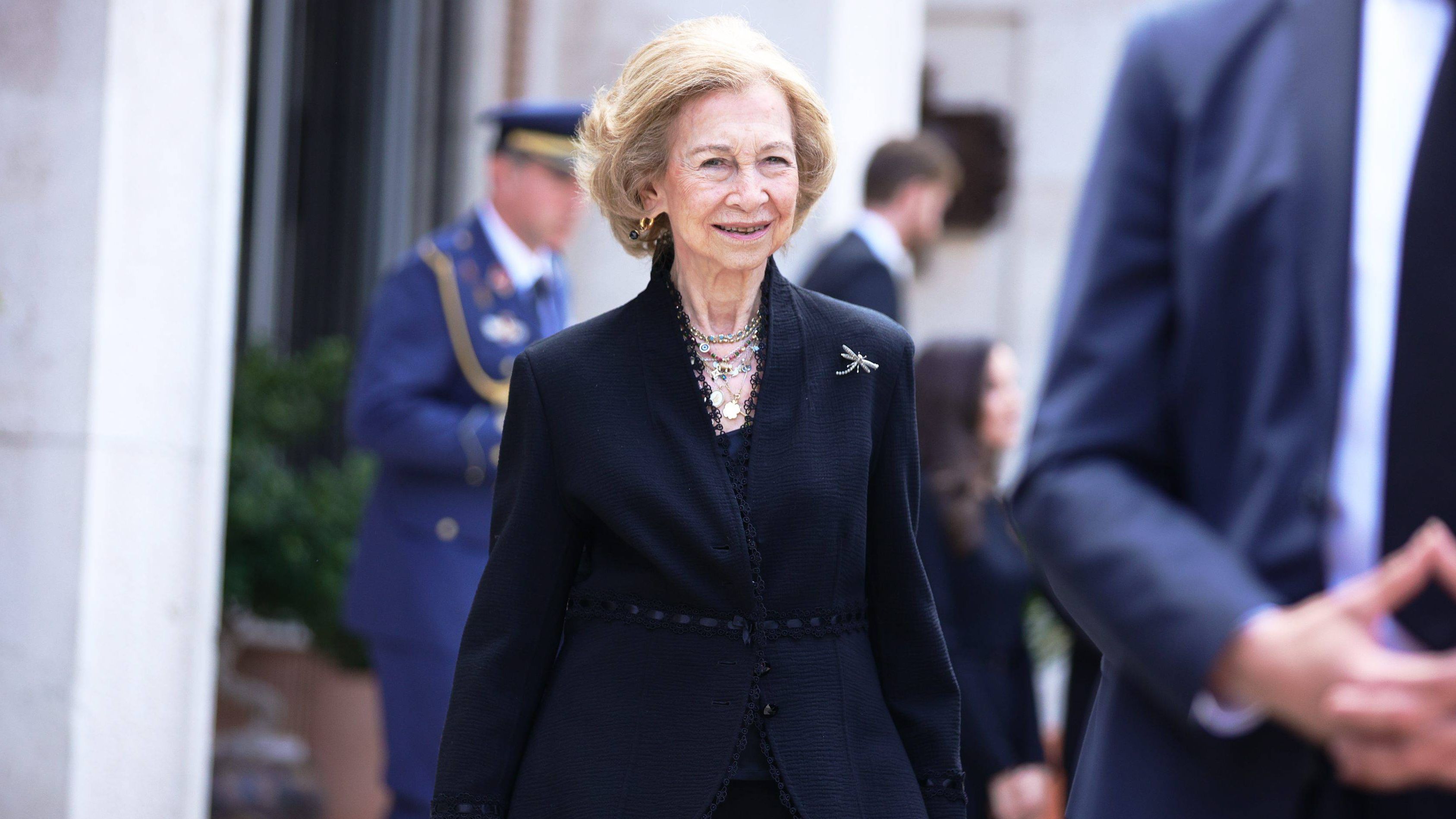 La reina Sofía este 22 de abril.