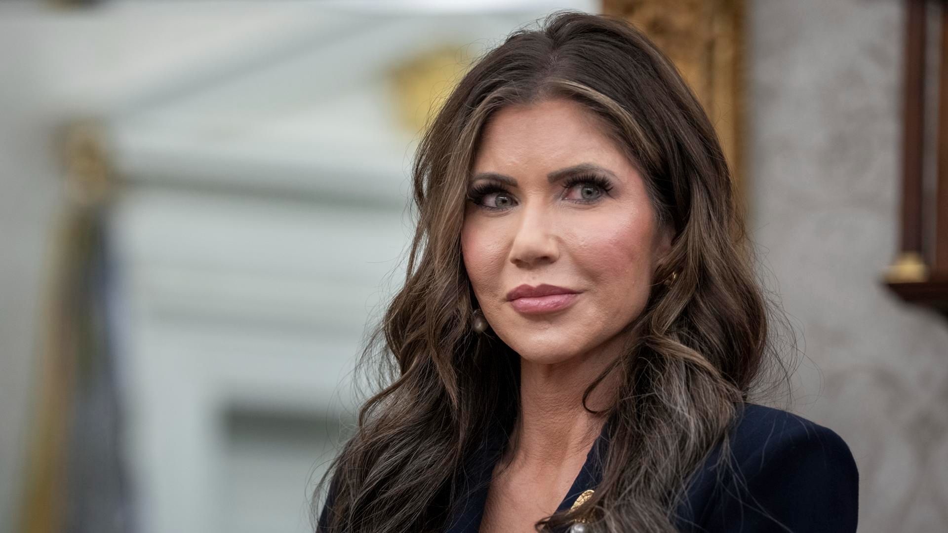 La secretaria de Seguridad Nacional de Estados Unidos, Kristi Noem