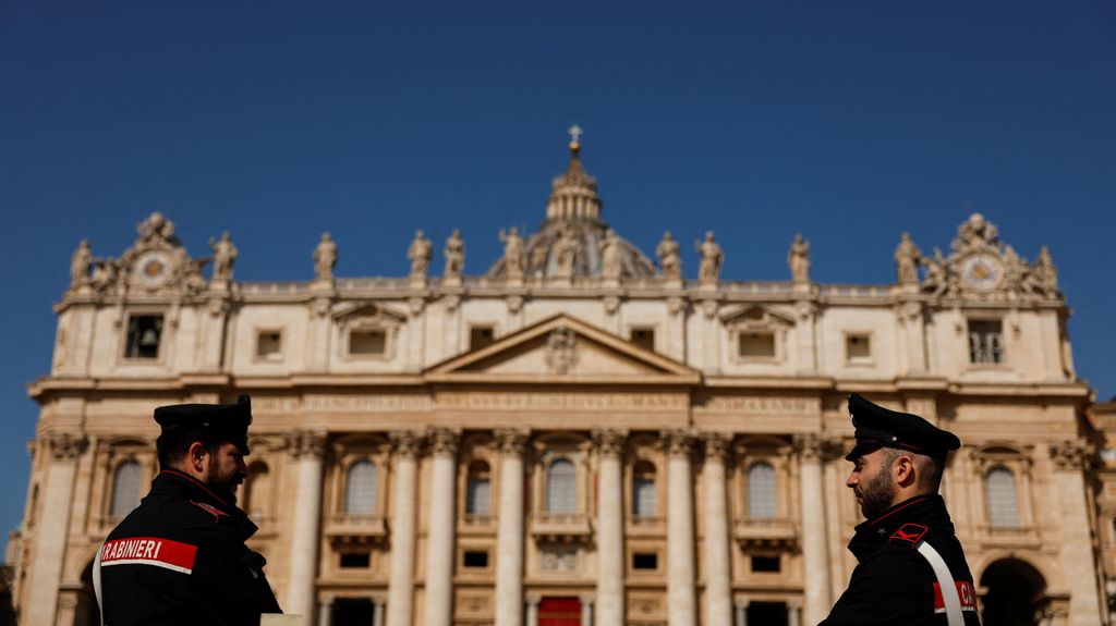 Máxima seguridad en Roma y el Vaticano por los funerales del papa Francisco