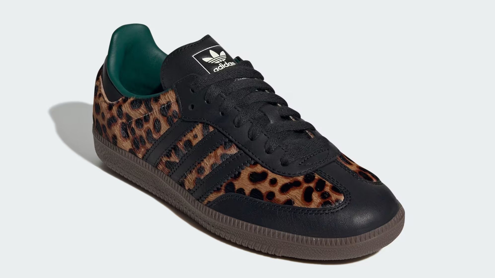 Samba con estampado de leopardo