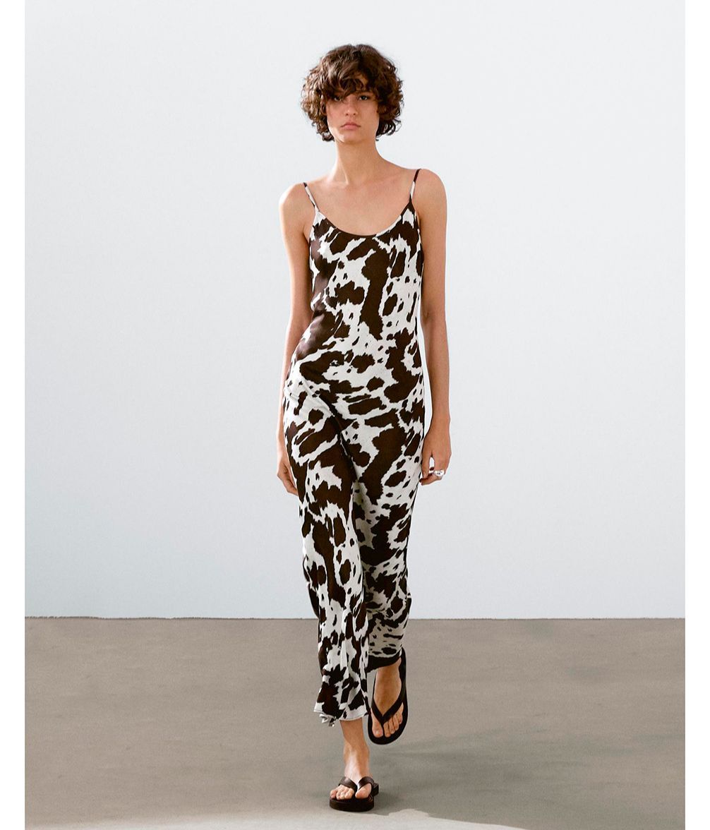 slip dress Massimo Dutti