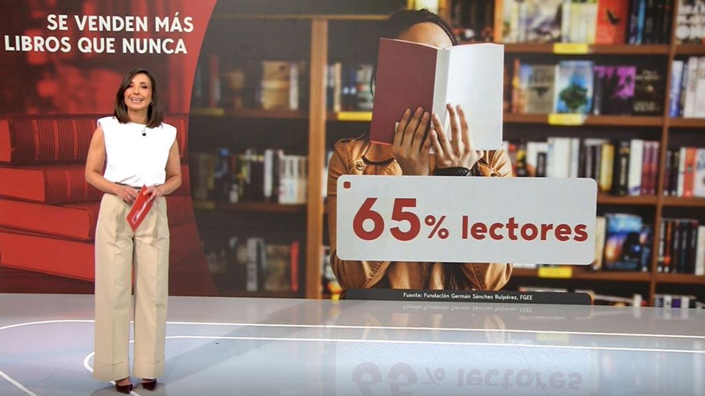 Cada vez se leen más libros en España