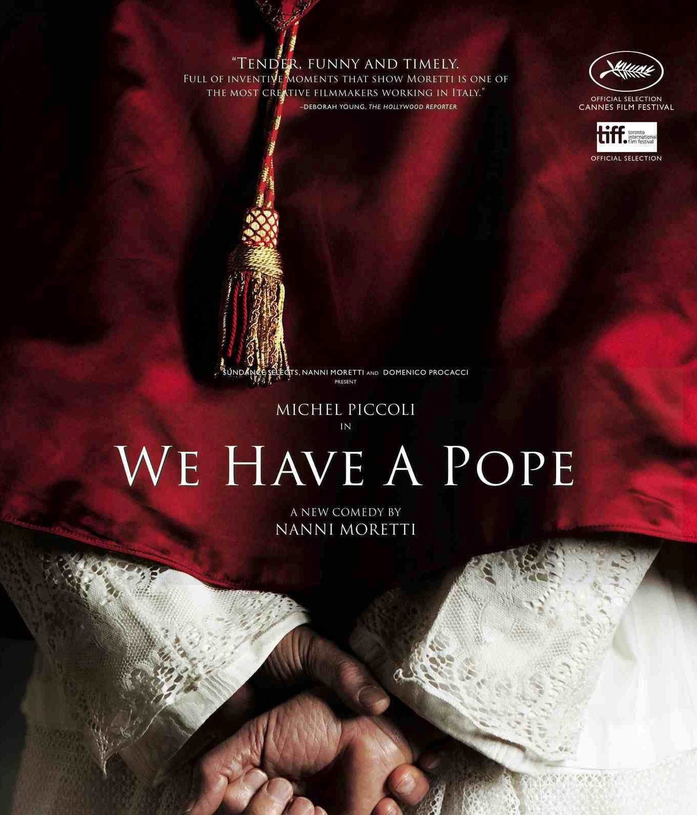 Cártel de la película 'Habemus Papam'
