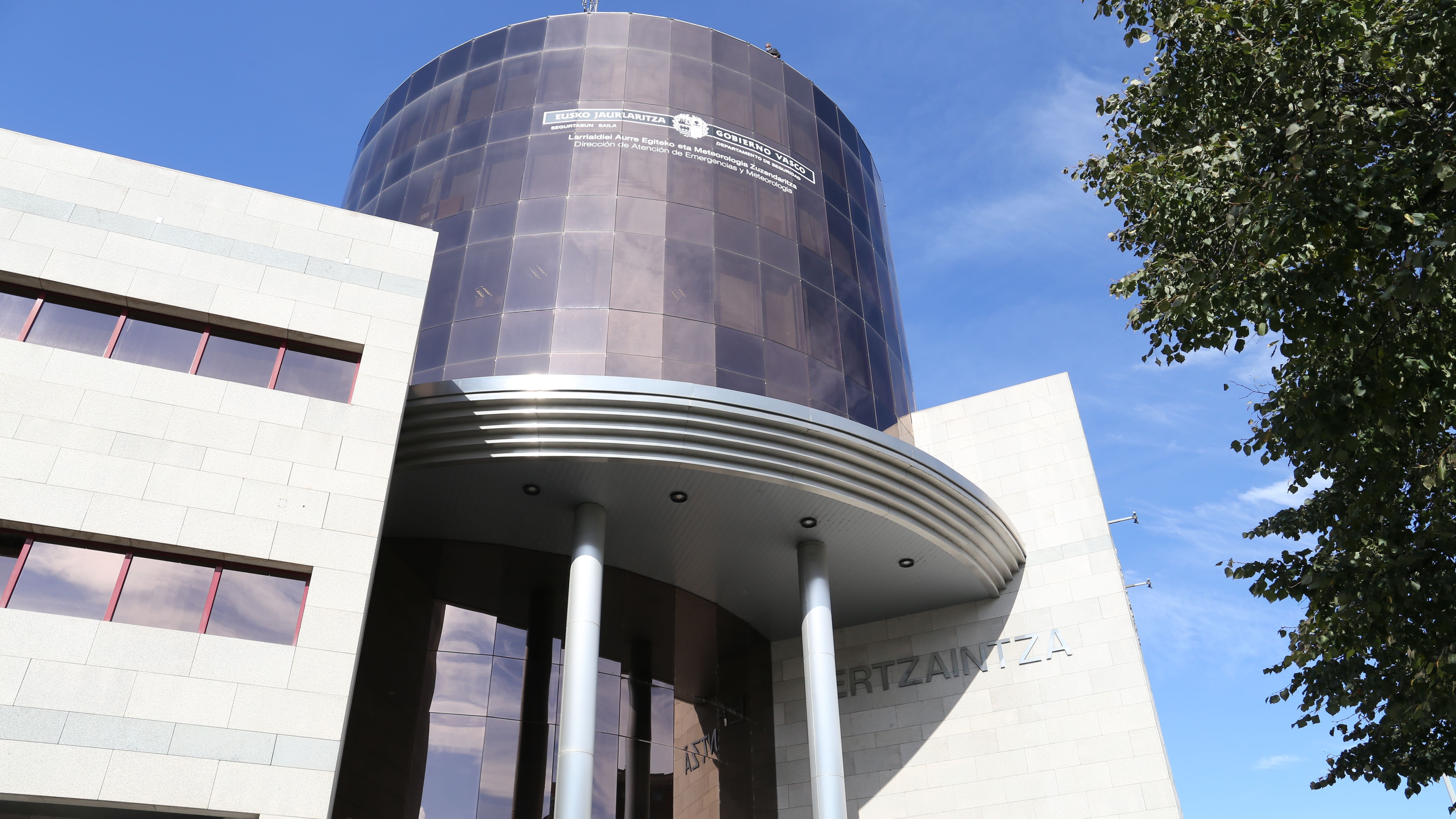 Comisaría de la Ertzaintza, en Vitoria