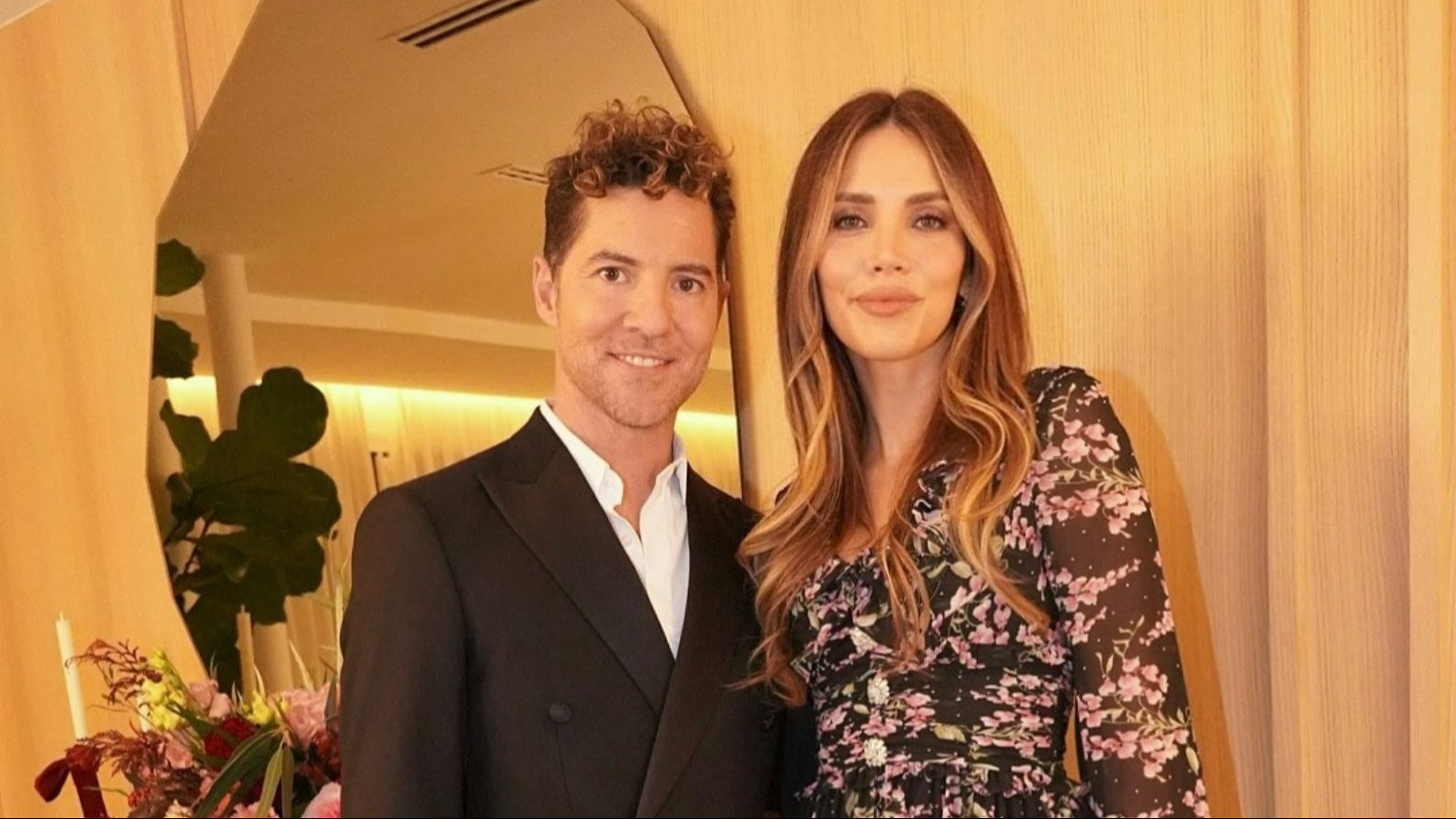 David Bisbal y Rosanna Zanetti