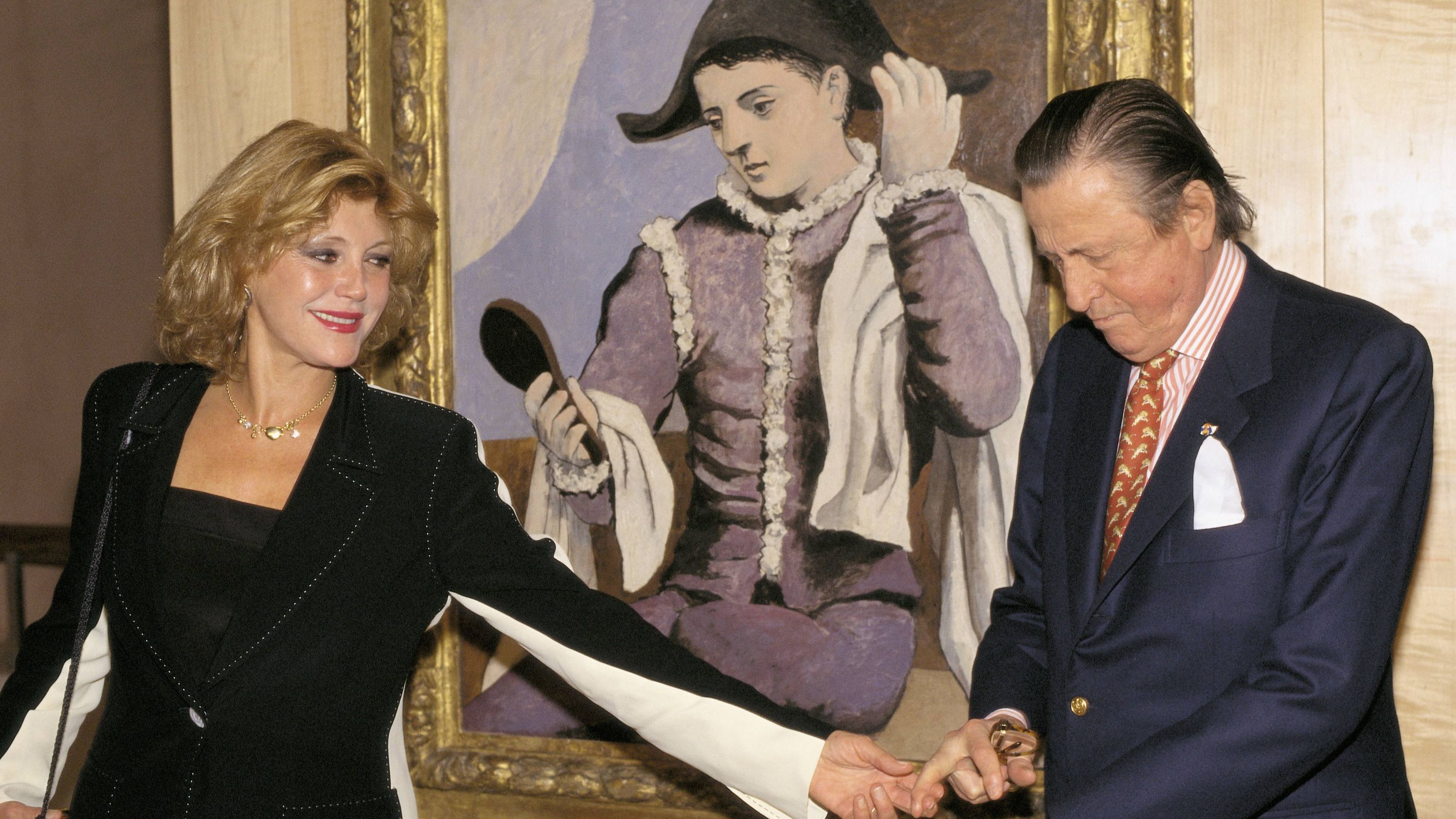 El barón y la baronesa Thyssen