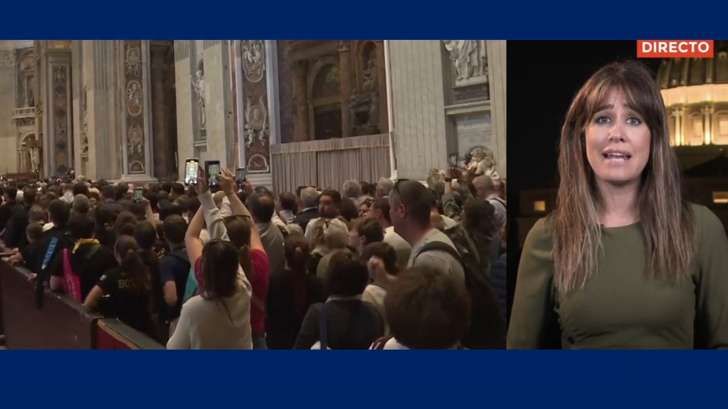 Isabel Jiménez muestra cómo son las colas de ocho horas para acceder a ver al papa Francisco