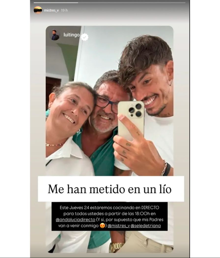 La madre de Luitingo nunca ha querido salir en televisión