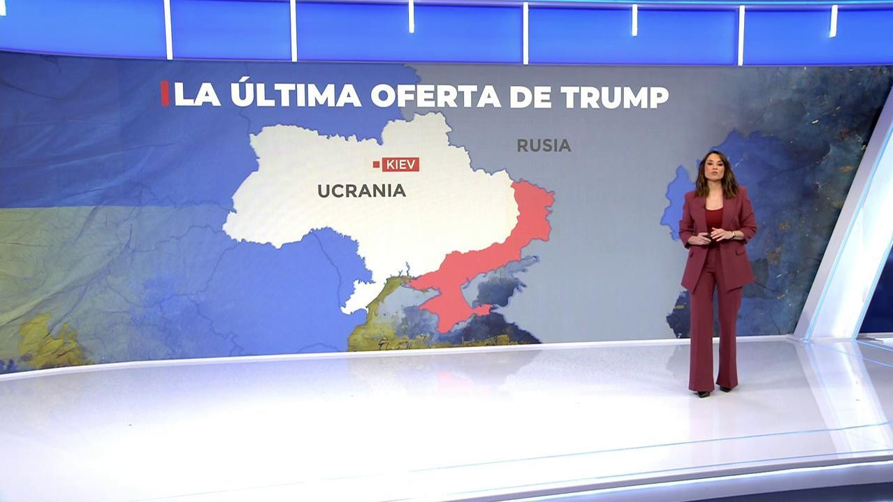 La "oferta final" de paz de Trump no convence a Ucrania: le pide aceptar la ocupación rusa