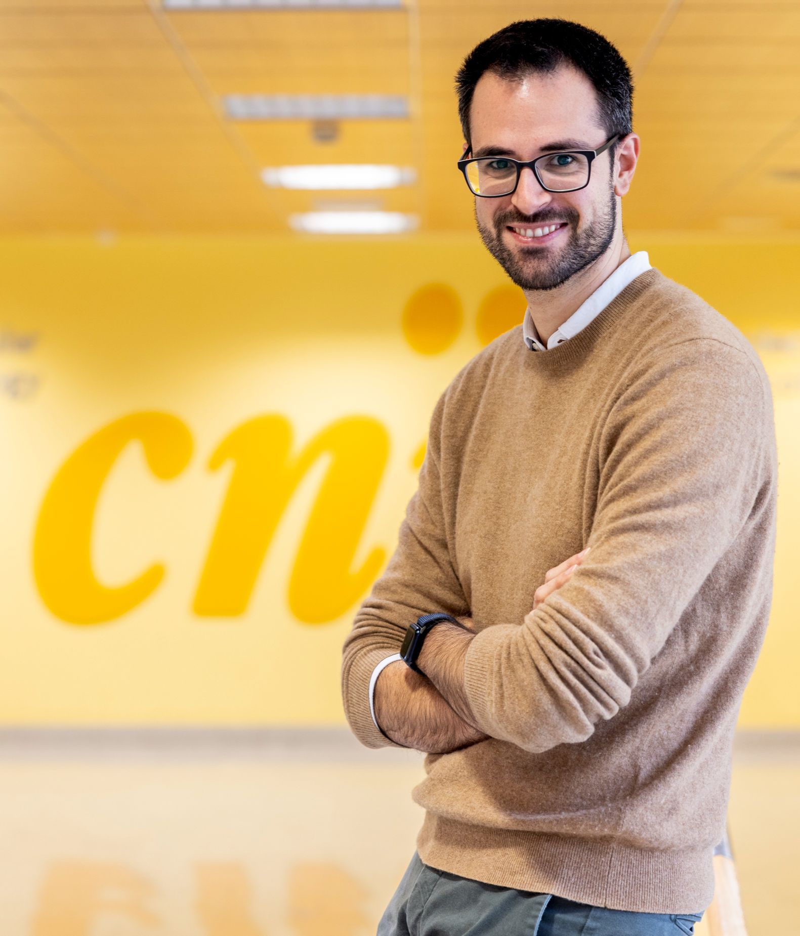 Marcos Díaz Gay, jefe del Grupo de Genómica Digital del CNIO (Centro Nacional de Investigaciones Oncológicas), contratado en el marco del programa Construyendo la Generación IA, de Generación D