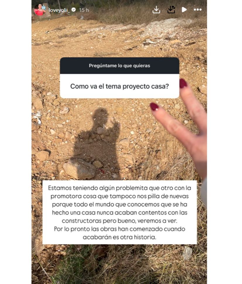 Yoli se ha sincerado sobre los problemas que está teniendo con la construcción de su nueva casa