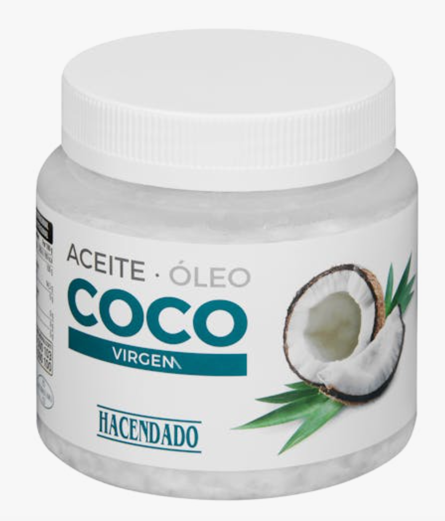 Aceite de coco virgen Hacendado