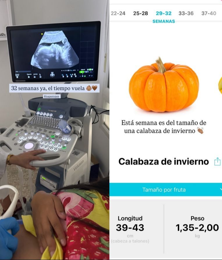 Asraf acompaña a Isa Pantoja a su última ecografía