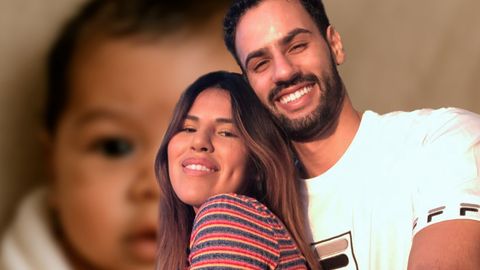 Asraf Beno, en exclusiva, reacciona al ver la cara de su hijo con Isa  Pantoja