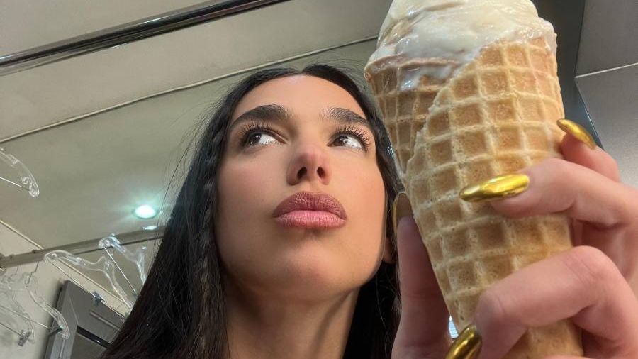 Dua Lipa tiene su helado favorito