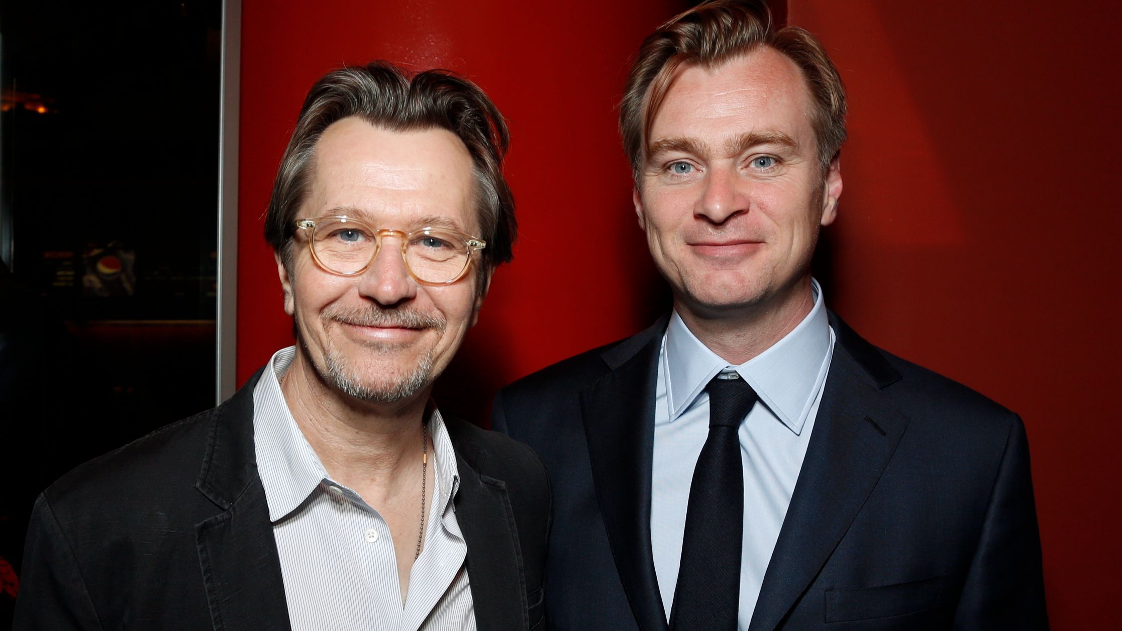 Gary Oldman y Christopher Nolan, caballeros oscuros