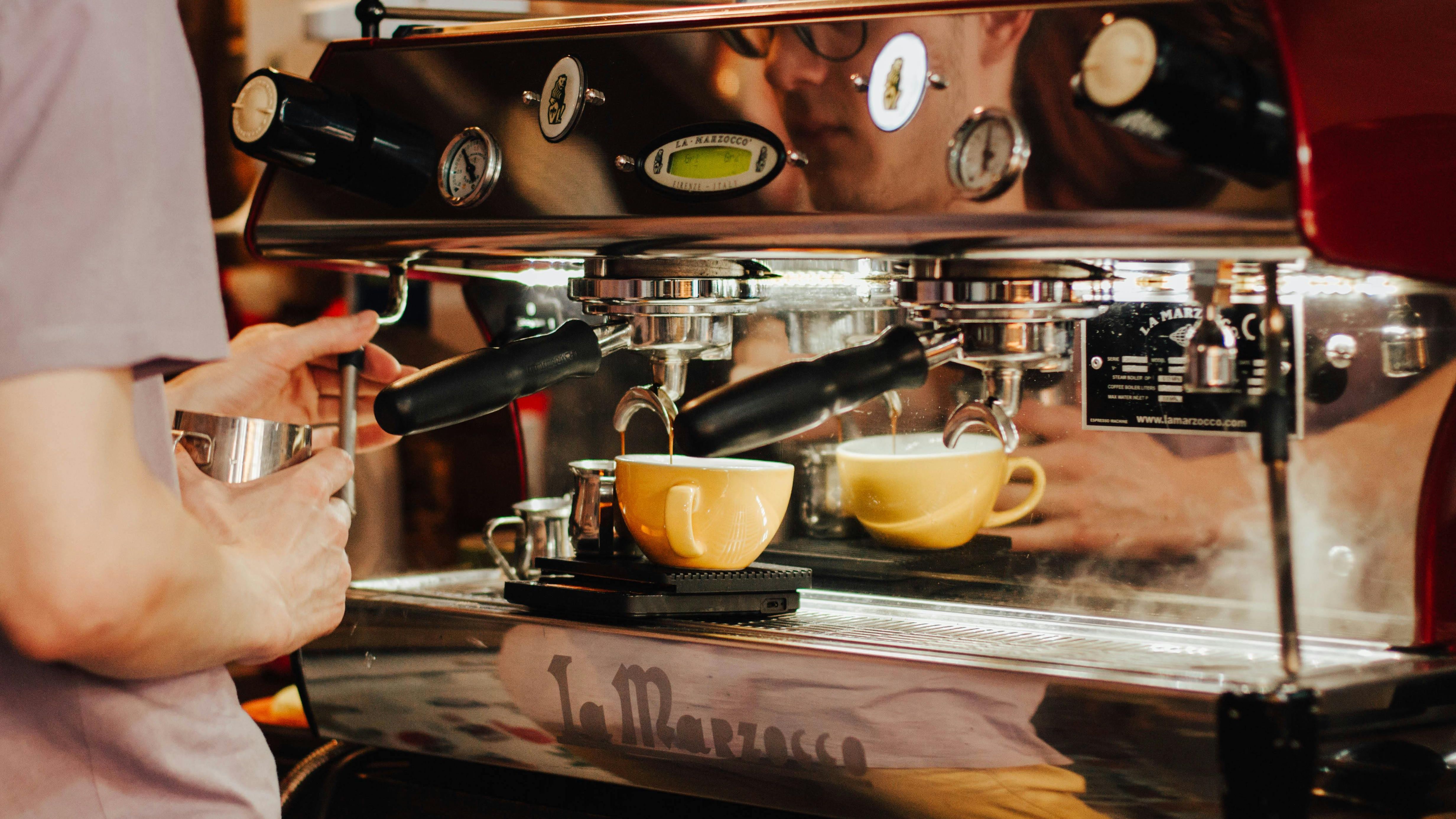 Haciendo café