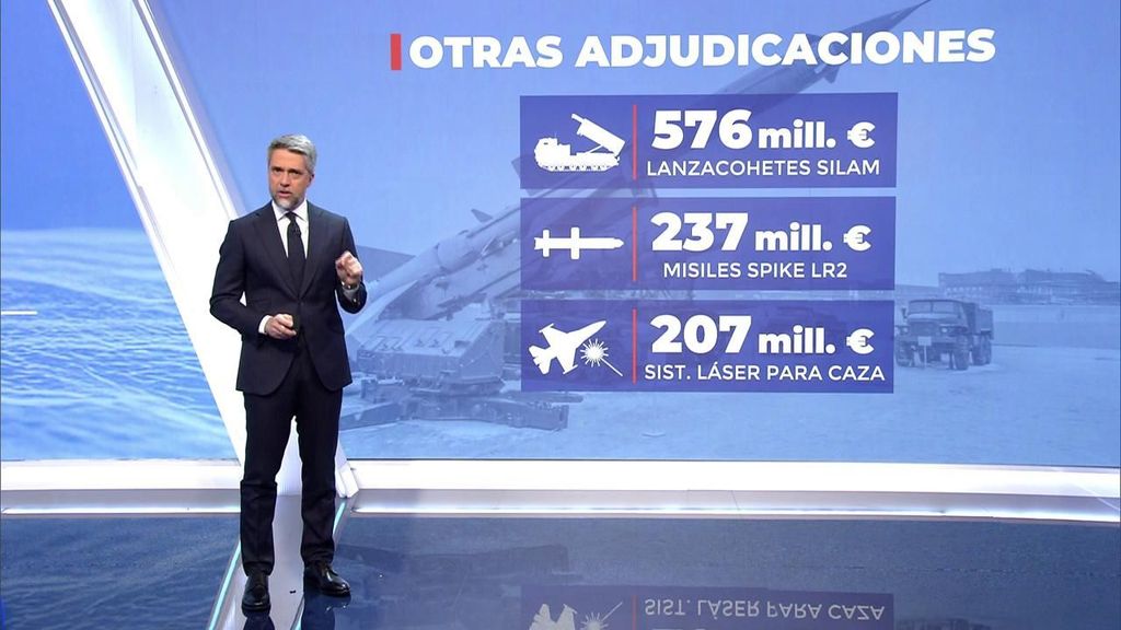Los otros contratos de compra de armas a Israel que tiene el Gobierno: más de 1.000 millones en pistolas, misiles o lanzacohetes