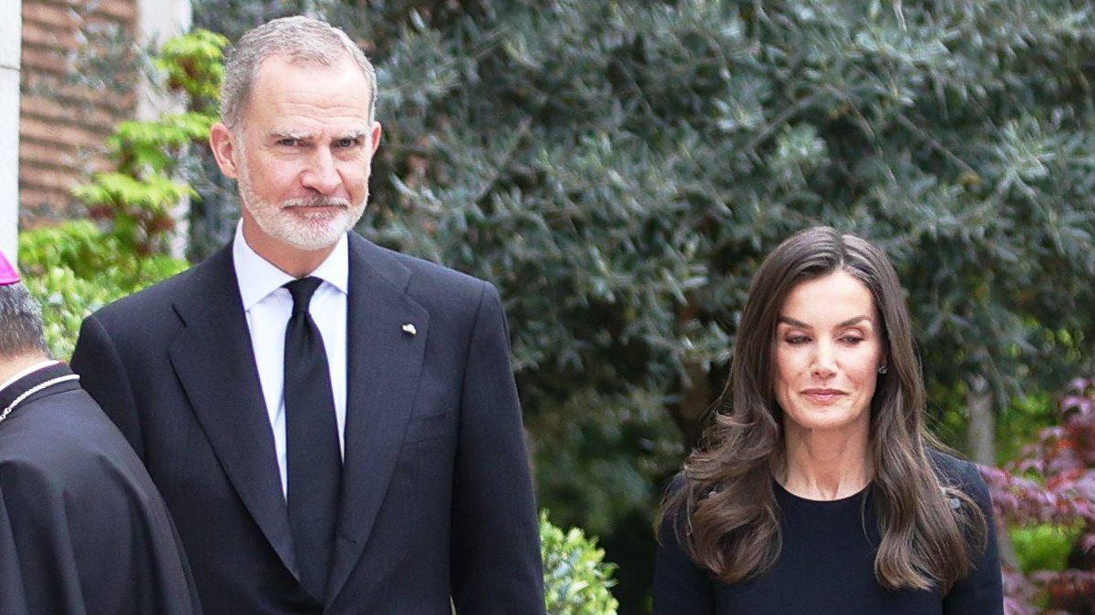 Los reyes Felipe y Letizia el pasado 22 de abril.