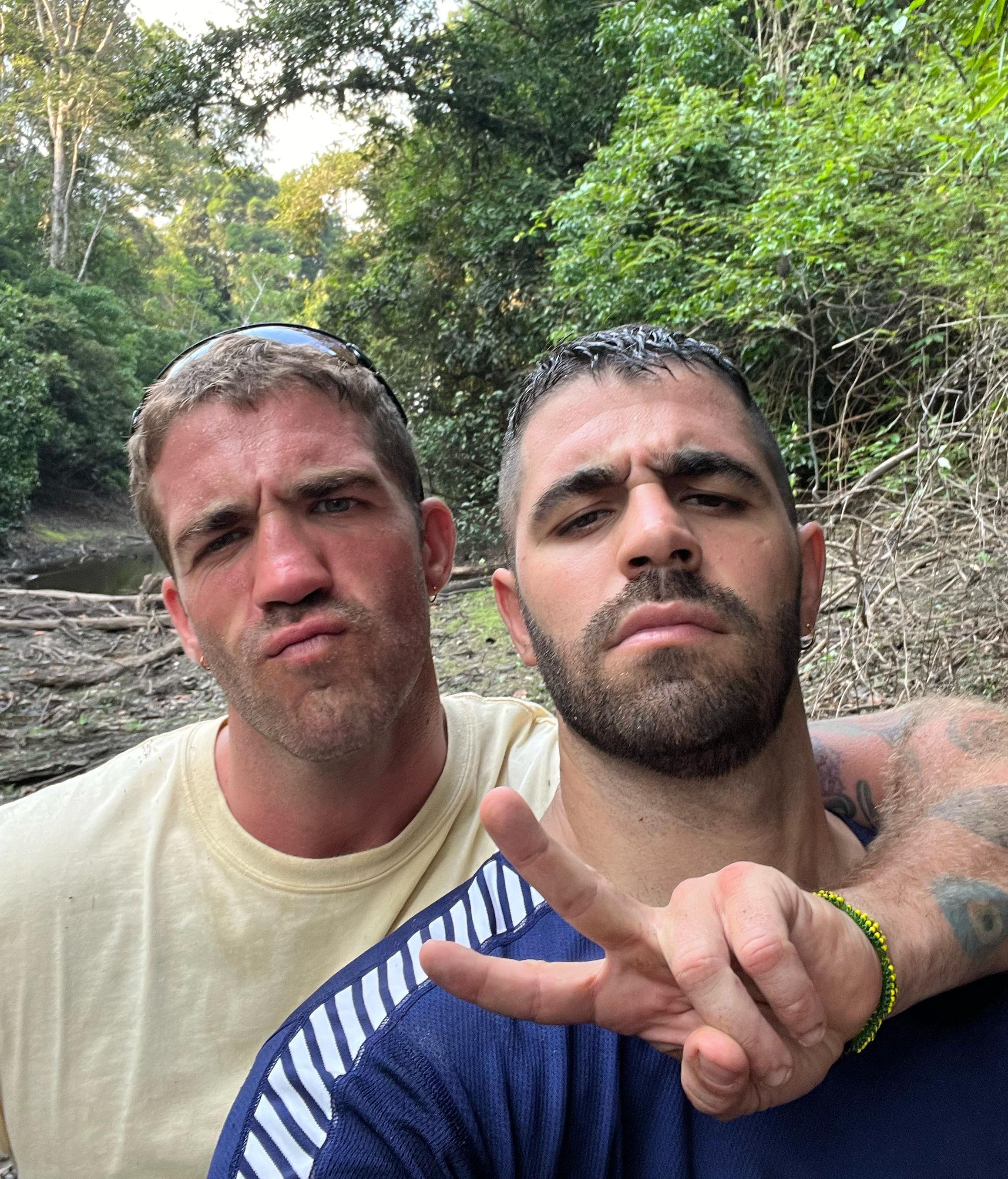 oswaldo y bruno de viaje