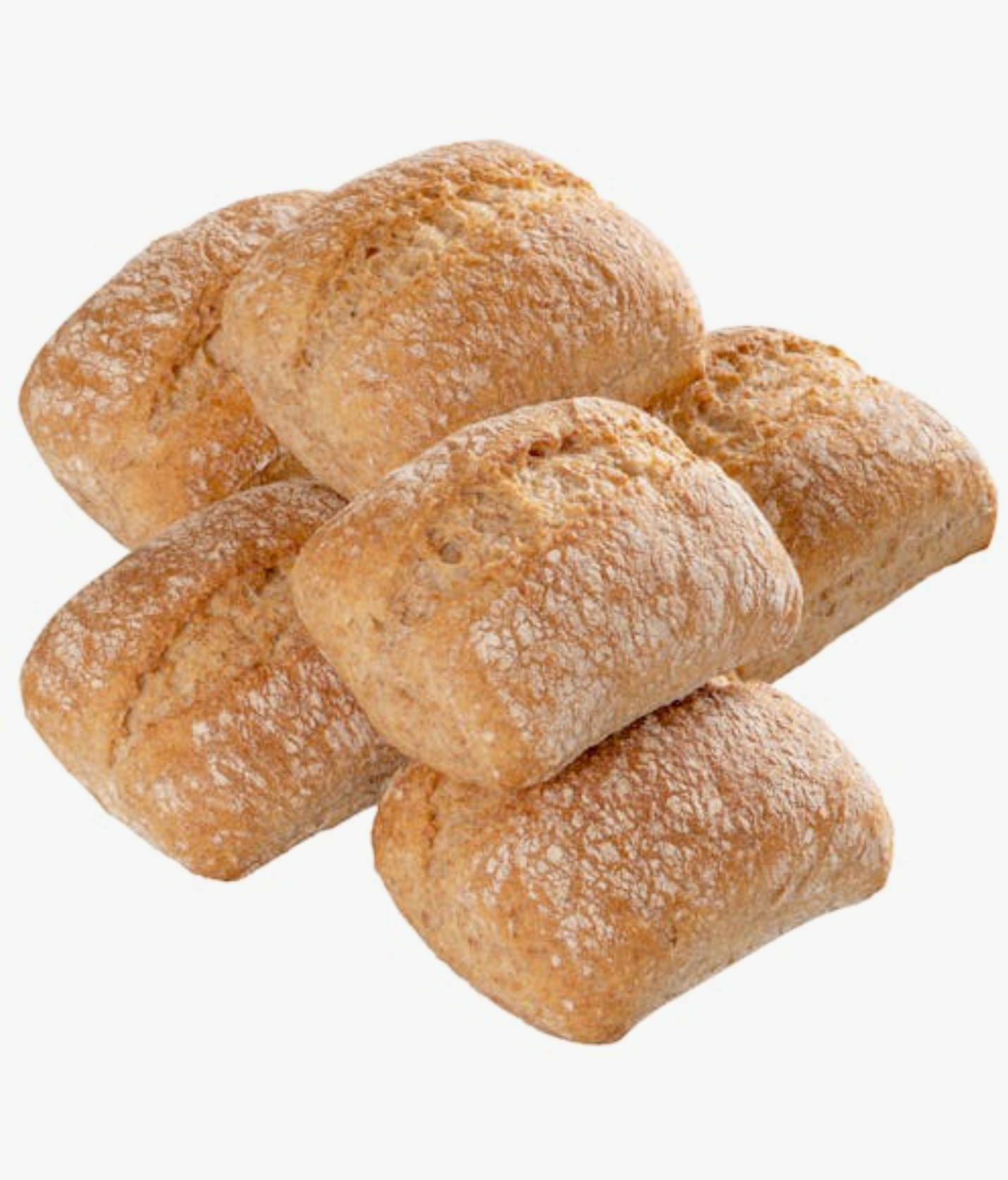 Panecillos integrales cuadrados