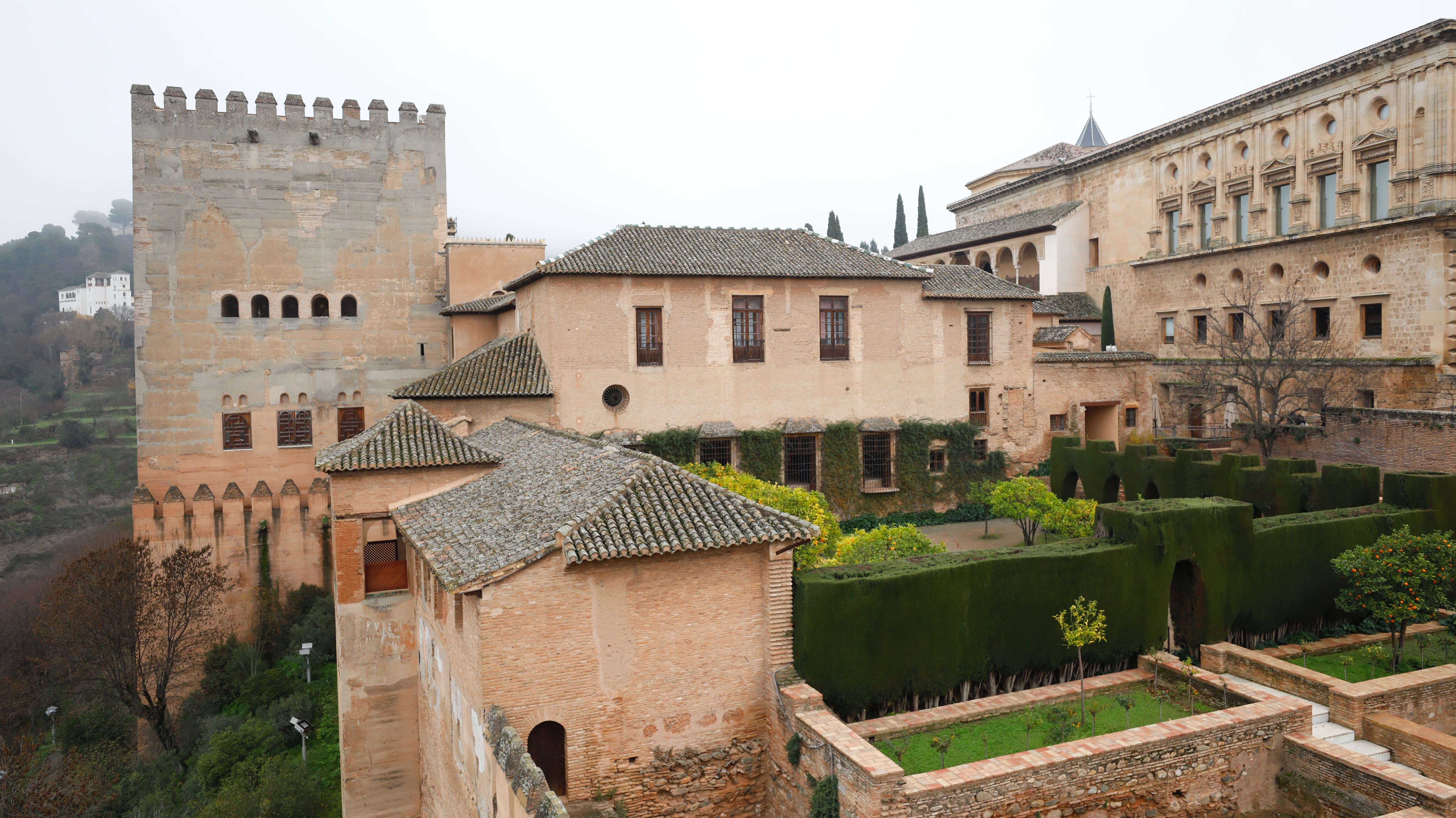 Parte de la Alhambra de Granada