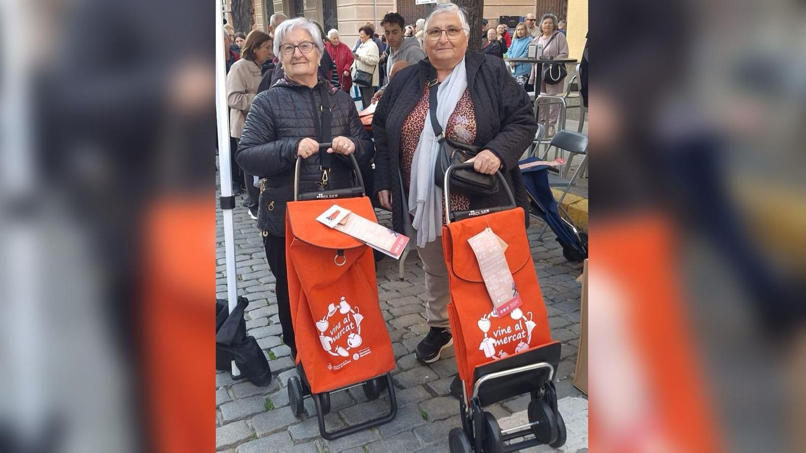 Carros repartidos en Caldes de Montbui