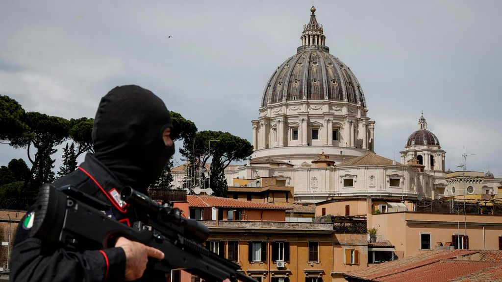 El funeral del papa Francisco, con Roma blindada entre francotiradores, escuadrones caninos y equipos antidrones