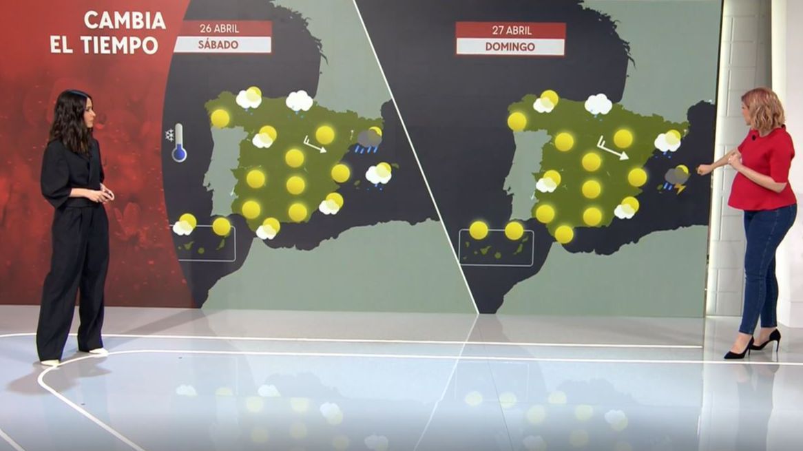 Fin de semana con sol y avisos por tormentas: la previsión del tiempo