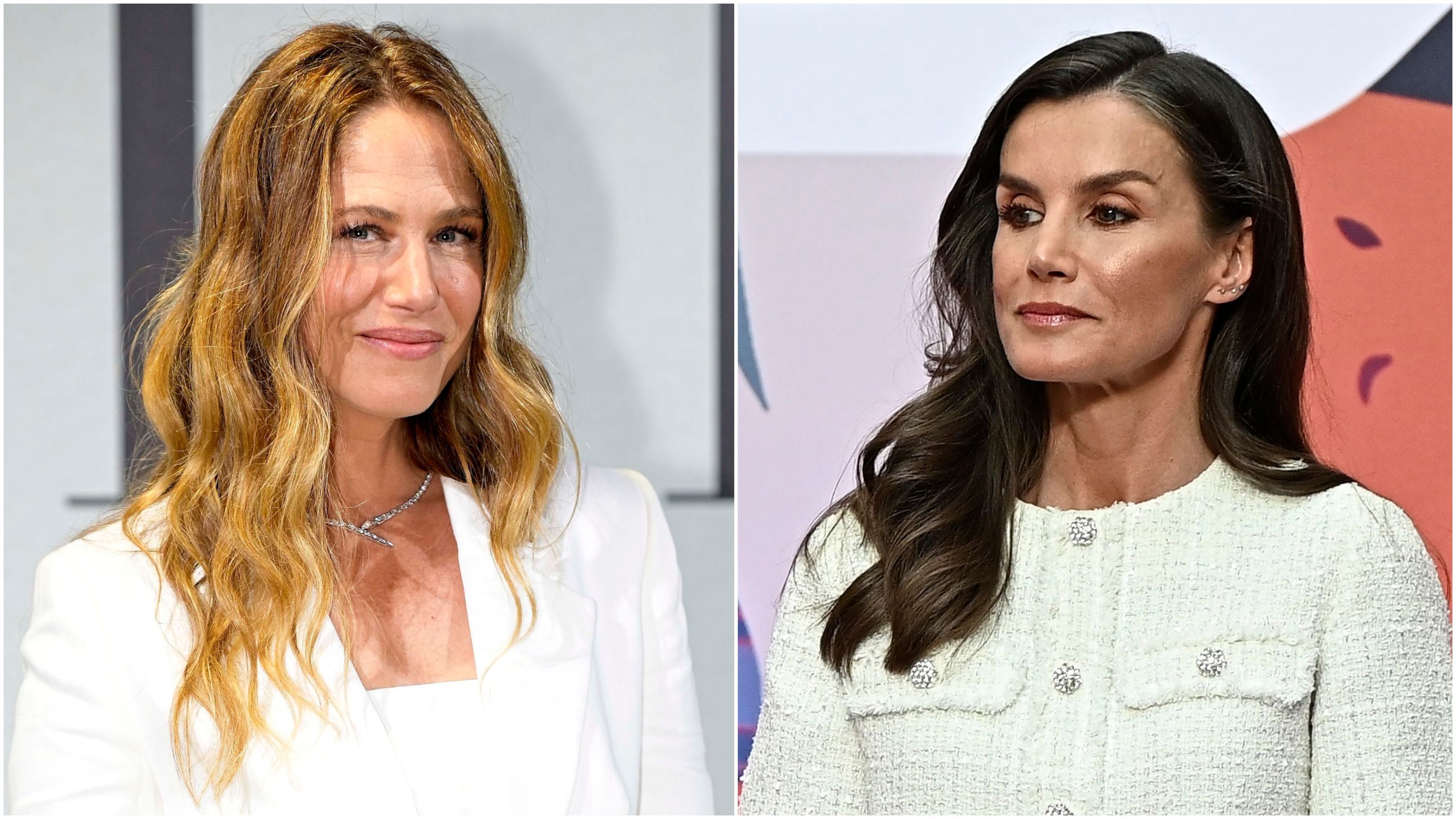 Martina Klein y la reina Letizia.