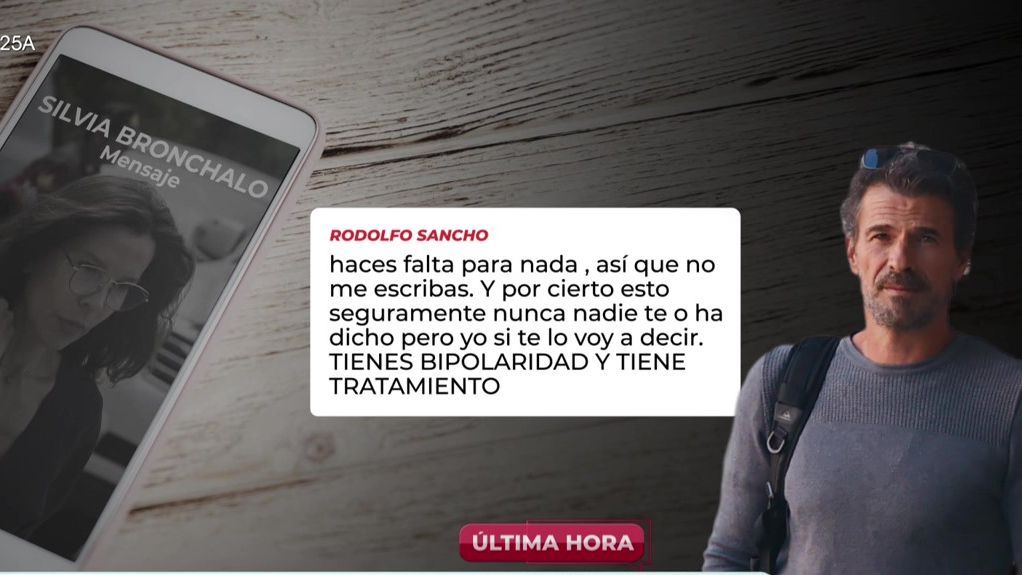 Nuevo revés judicial para Rodolfo Sancho: se sentará en el banquillo tras la acusación de su expareja de llamarla "bipolar"