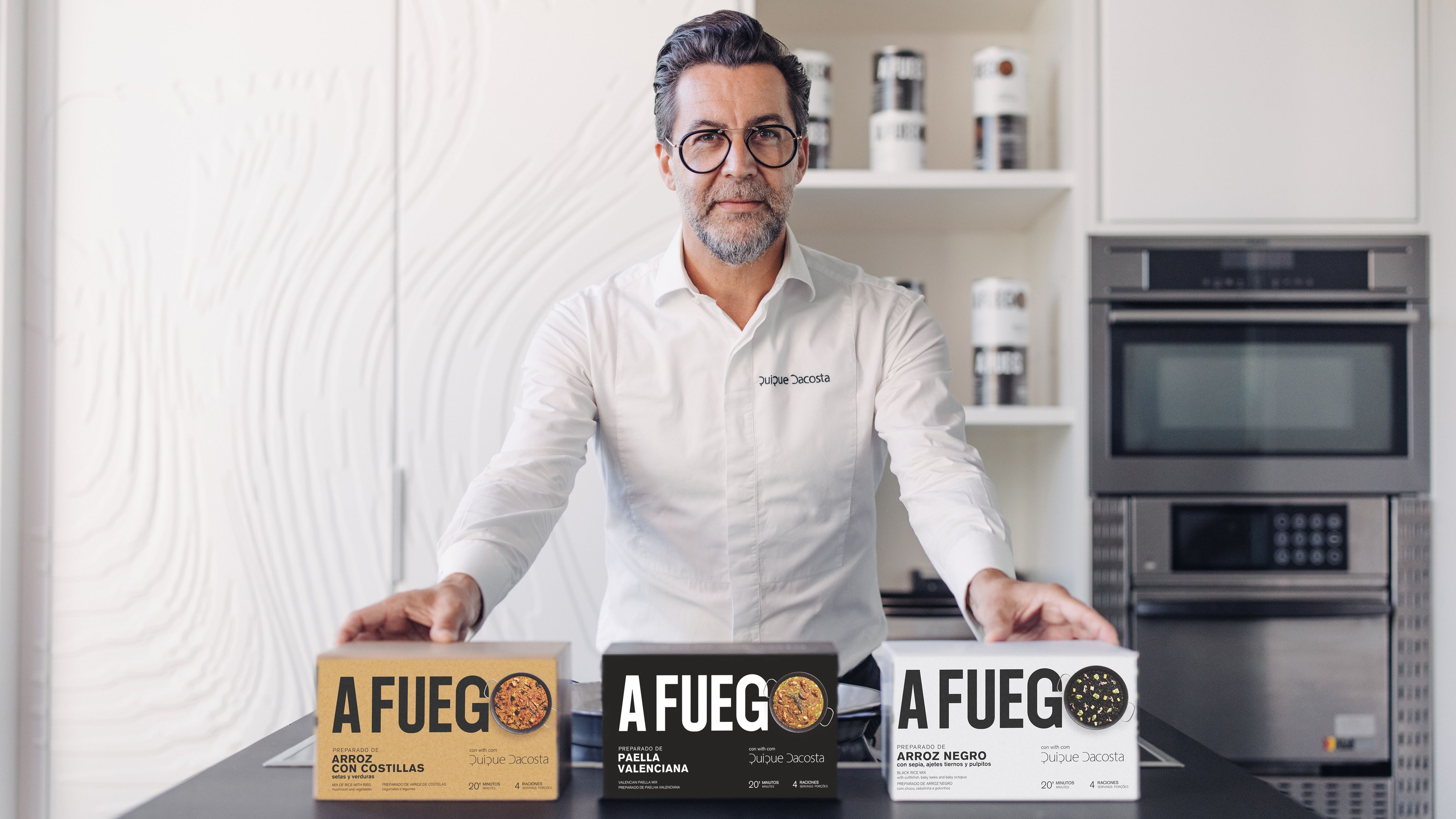 Hoy Quique Dacosta ha venido a hablar de sus arroces.